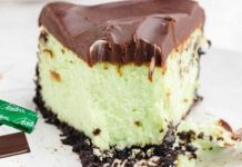 Mint Chocolate Cheesecake