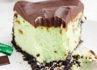 Mint Chocolate Cheesecake