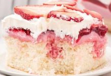 Strawberry Poke Cake