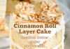 Cinnamon Roll Layer Cake