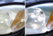 How To Make Foggy Car Headlights Look Clear Again