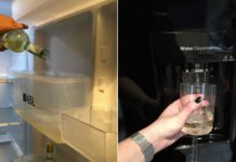 Woman Shares Great Fridge & Water Dispenser Hack