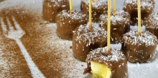 Bananas with Chocolate