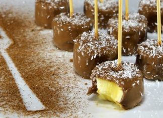 Bananas with Chocolate