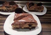 Cheesecake with Mascarpone and Dulce de Leche