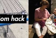 This Mom’s Grocery Cart Hack Might Just Be The Most Clever Thing We’ve Ever Seen