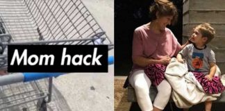 This Mom’s Grocery Cart Hack Might Just Be The Most Clever Thing We’ve Ever Seen