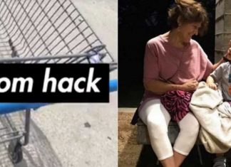 This Mom’s Grocery Cart Hack Might Just Be The Most Clever Thing We’ve Ever Seen