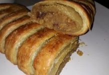 Puff Pastry Strudel with Apples