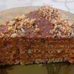 Homemade Garash Cake