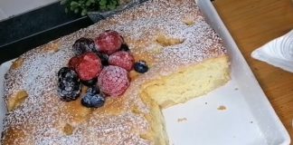 Easy Apple Sponge Cake