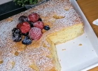 Easy Apple Sponge Cake
