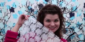 How To Make A Pretty DIY Lace Privacy Window