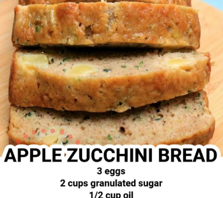 APPLE ZUCCHINI BREAD