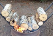 How To Make A Self-Feeding Fire – Lasts For A Whopping 14 Hours