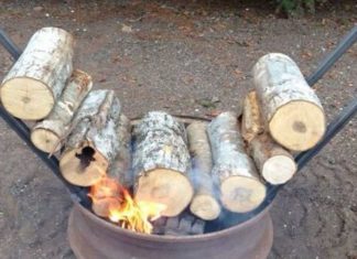How To Make A Self-Feeding Fire – Lasts For A Whopping 14 Hours