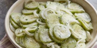 How To Make Creamy Cucumber Salad