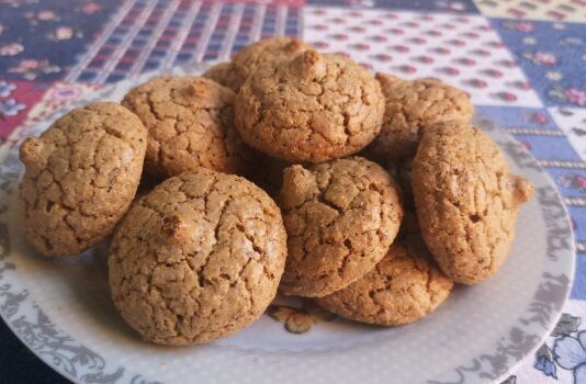 Walnut Cookies from the Olden Days
