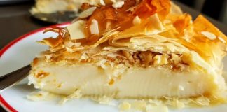 Bougatsa with Walnuts and Almonds