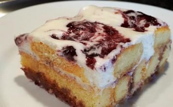 Simple Biscotti and Yogurt Cake