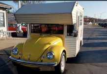 A Cozy Camper Was Combined With A Volkswagen Beetle To Make The Coolest Trailer Ever