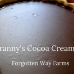 Grandma’s Chocolate Pie