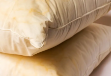 Why Pillows Turn Yellow, and How to Clean Them