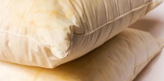 Why Pillows Turn Yellow, and How to Clean Them