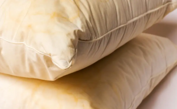 Why Pillows Turn Yellow, and How to Clean Them