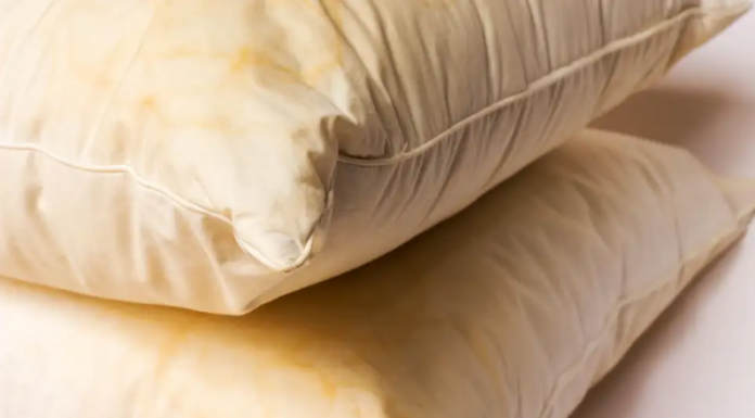 Why Pillows Turn Yellow, and How to Clean Them