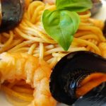 Seafood Spaghetti with Mussels and Shrimp
