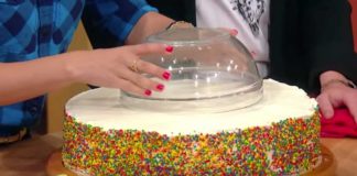 When it comes to cutting a cake, the “bowl method” is a game changer.