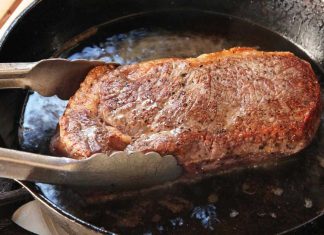 How to make appetizing cast iron steaks