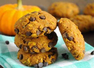 Chocolate Pumpkin Cookies Recipe