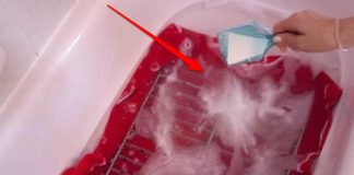 Use a bathtub to clean those disgusting oven racks.