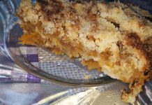 The Three Cups Cake with Apples and Pumpkin