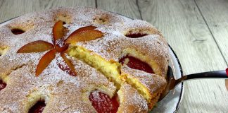 Fluffy Plum Cake