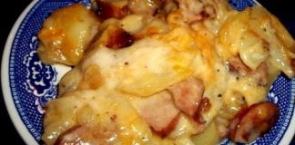 Ingredients For Creamy Scalloped Potatoes & Kielbasa -My Way