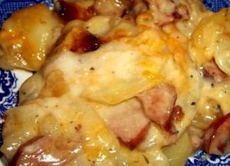 Ingredients For Creamy Scalloped Potatoes & Kielbasa -My Way