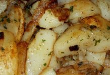 Fried Parsley Buttered Potatoes & Onions – Cassies