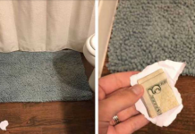 A mom’s “challenge” to see if her husband or children will clean up something is a hysterical failure