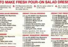 9 fresh and easy homemade salad dressings