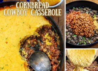 Cornbread Cowboy Casserole