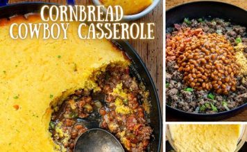 Cornbread Cowboy Casserole