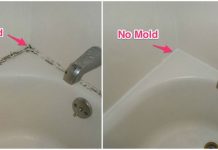 Best way to remove mold and stains from shower and tub caulking