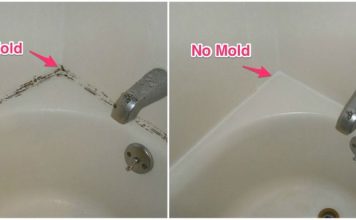 Best way to remove mold and stains from shower and tub caulking