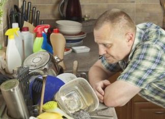 Women tell of all the random and unnecessary things their husbands did when they were asked to clean.