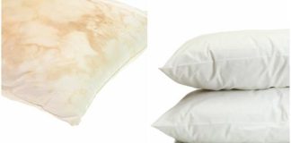 How to whiten and brighten your old yellow pillows