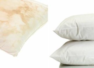 How to whiten and brighten your old yellow pillows