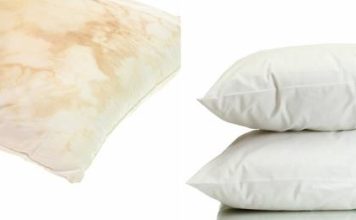 How to whiten and brighten your old yellow pillows